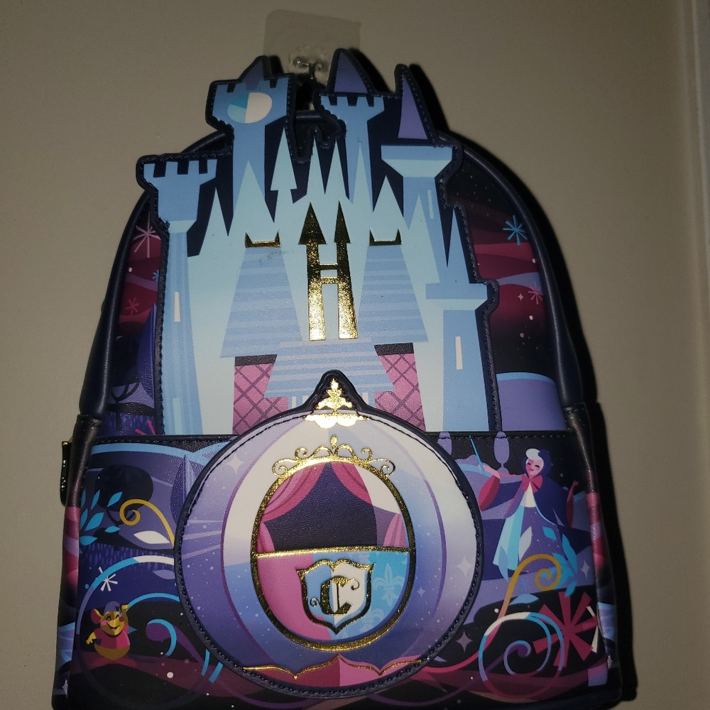 Loungefly Cinderella castle Backpack